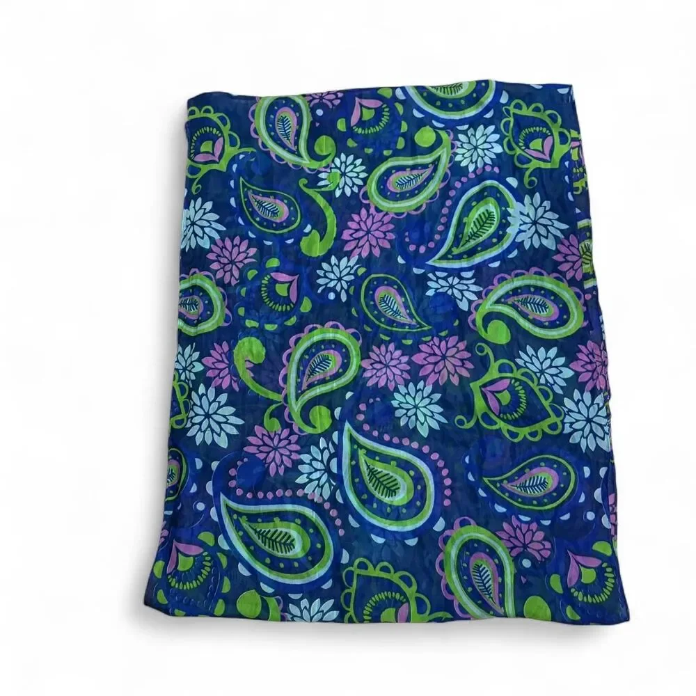 Multicolor Paisley Infinity Scarf